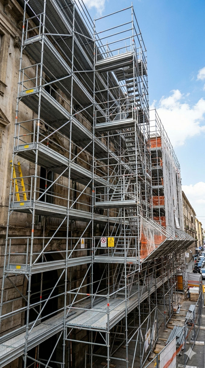 ponteggi multidirezionali torino